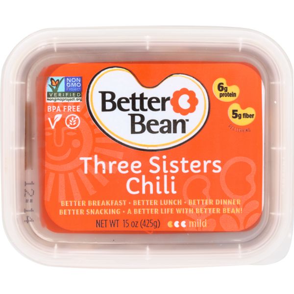 BETTER BEAN: Three Sisters Chili, 15 oz