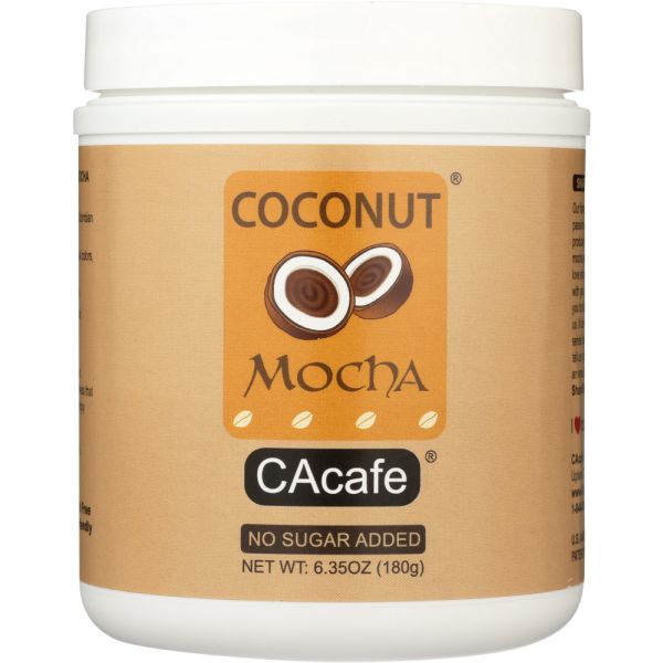 CACAFE: Mocha Coconut No Sugar Added, 6.35 oz