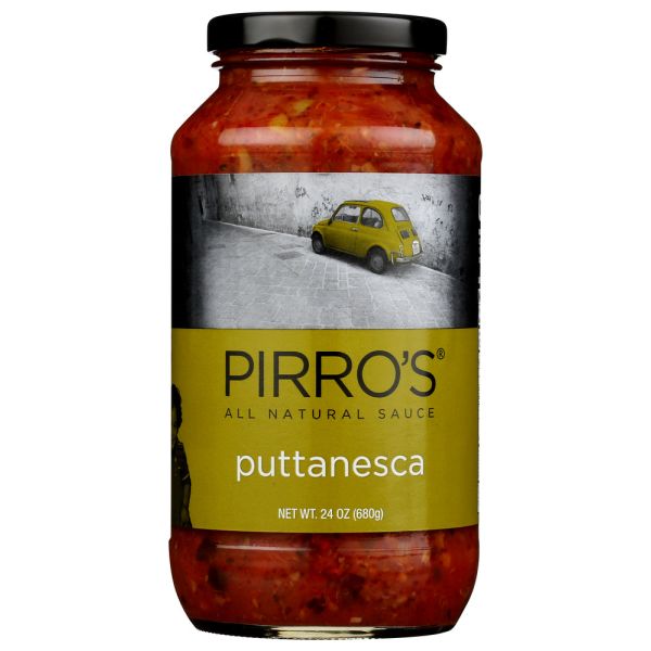 PIRROS SAUCE: Puttanesca Pasta Sauce , 24 oz