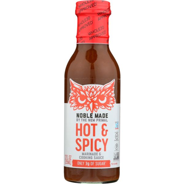 THE NEW PRIMAL: Sauce Marinade Spicy, 12 oz