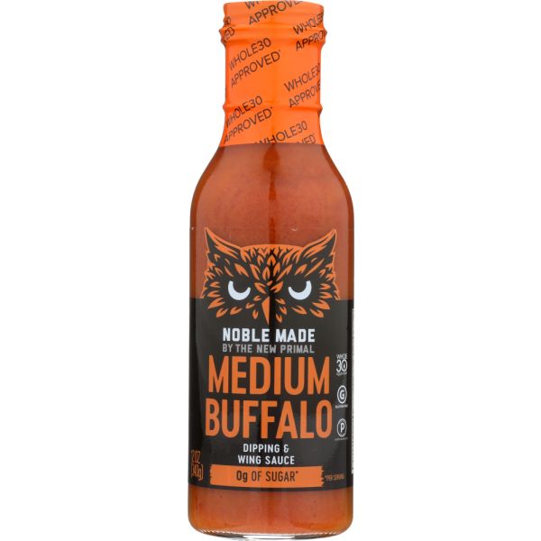 THE NEW PRIMAL: Medium Buffalo Sauce, 12 fl oz