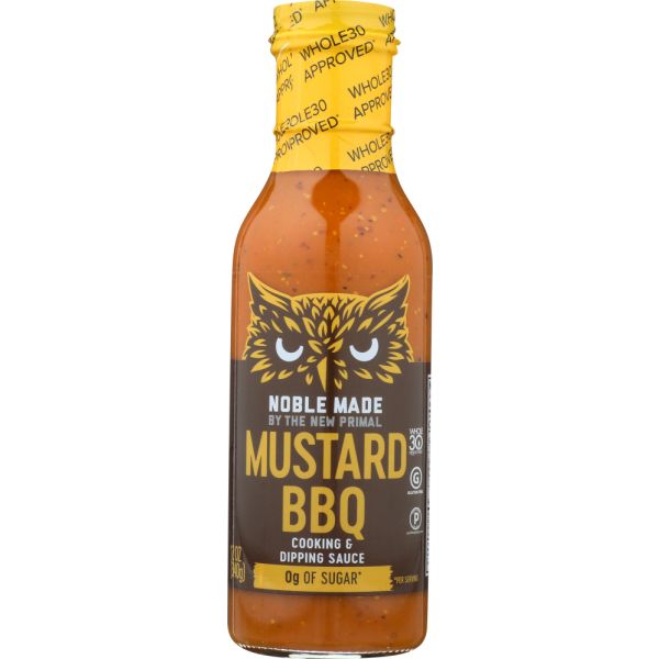 THE NEW PRIMAL: Mustard BBQ Sauce, 12 fl oz