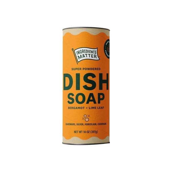 INGREDIENTS MATTER: Bergamot And Lime Leaf Dish Soap, 14 oz
