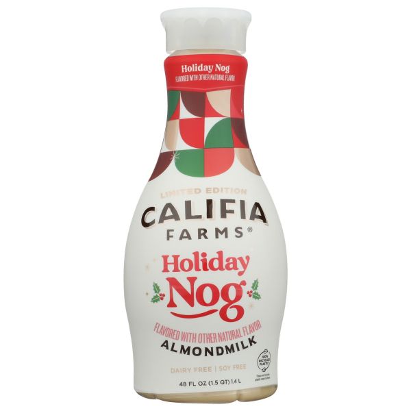 CALIFIA: Holiday Nog Almond Milk, 48 oz