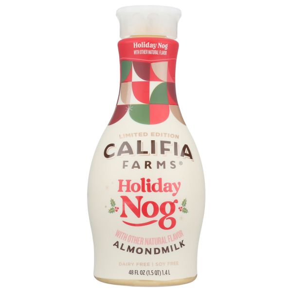 CALIFIA: Holiday Nog Almond Milk, 48 oz