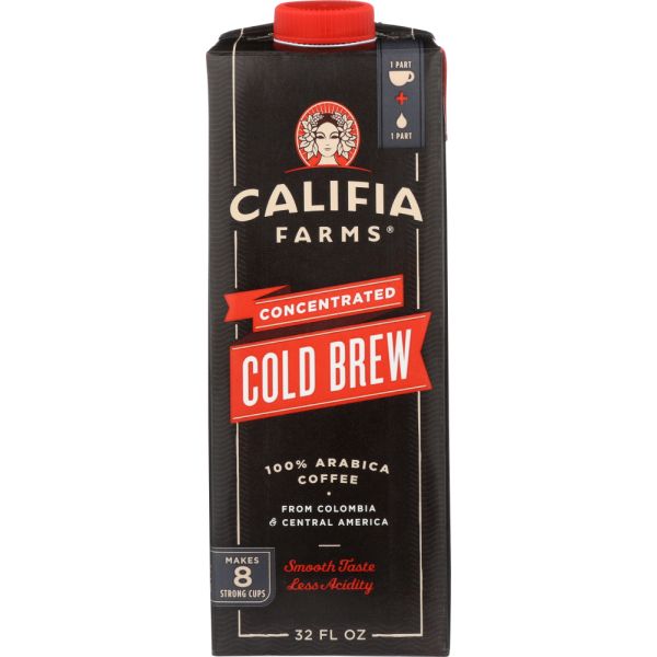 CALIFIA: Concentrated Cold Brew Coffee, 32 oz