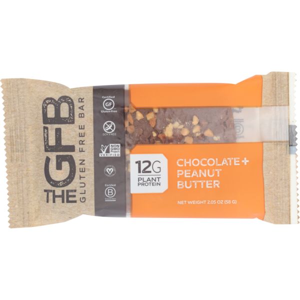 THE GFB: Chocolate Peanut Butter Bar, 2.05 oz