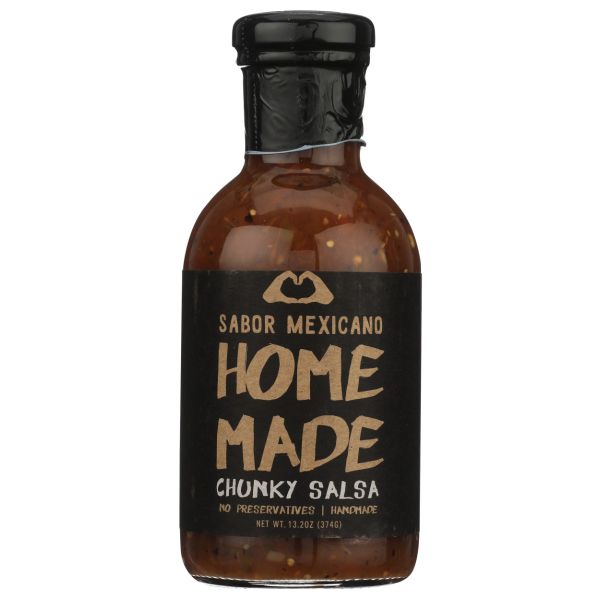 SABOR MEXICANO: Home Made Chunky Salsa, 13.2 oz