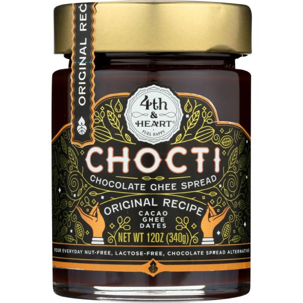 4TH & HEART: Ghee Original Recipe Chocti, 12 oz