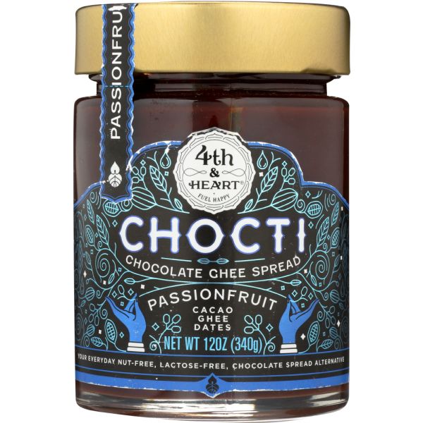 4TH & HEART: Ghee Passionfruit Chocti, 12 oz
