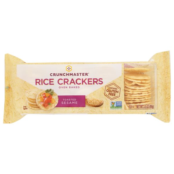 CRUNCHMASTER: Cracker Tst Ssme Grmt, 3.5 oz