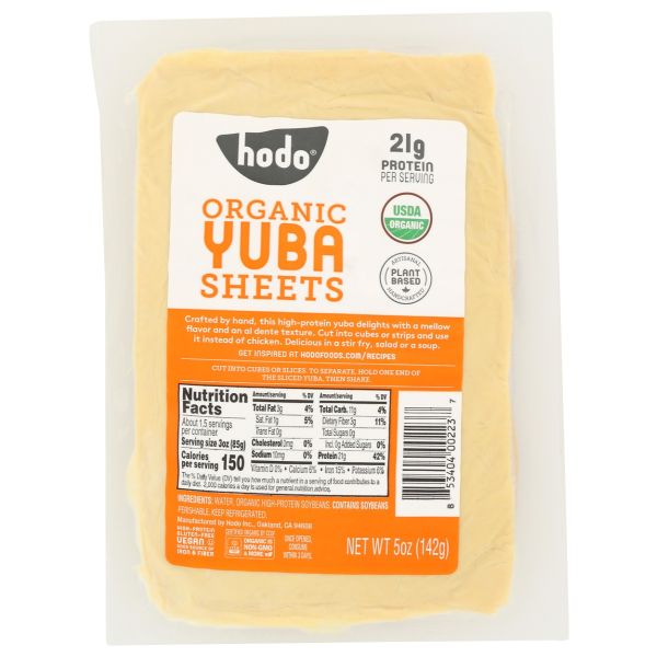 HODO: Organic Yuba Sheets, 5 oz