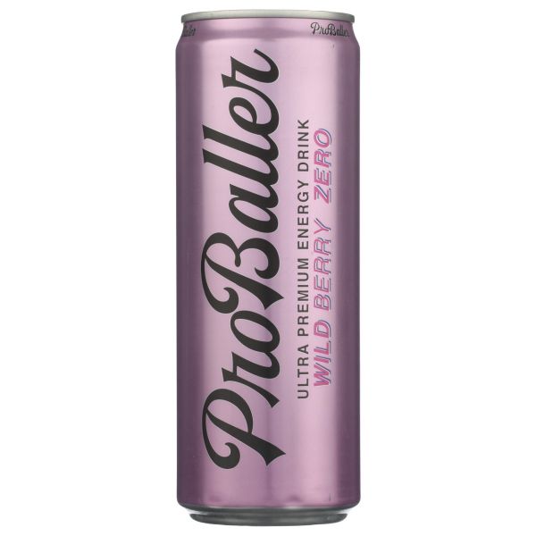 PROBALLER: Wild Berry Zero Ultra Premium Energy Drink, 12 fo