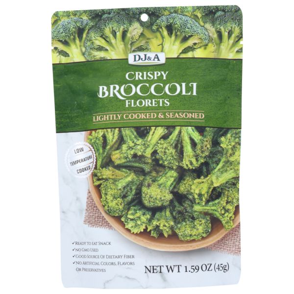 DJ&A: Crisps Broccoli Florets, 1.59 oz
