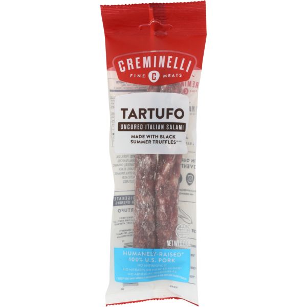CREMINELLI FINE MEATS: Tartufo Uncured Italian Salami, 5.50 oz