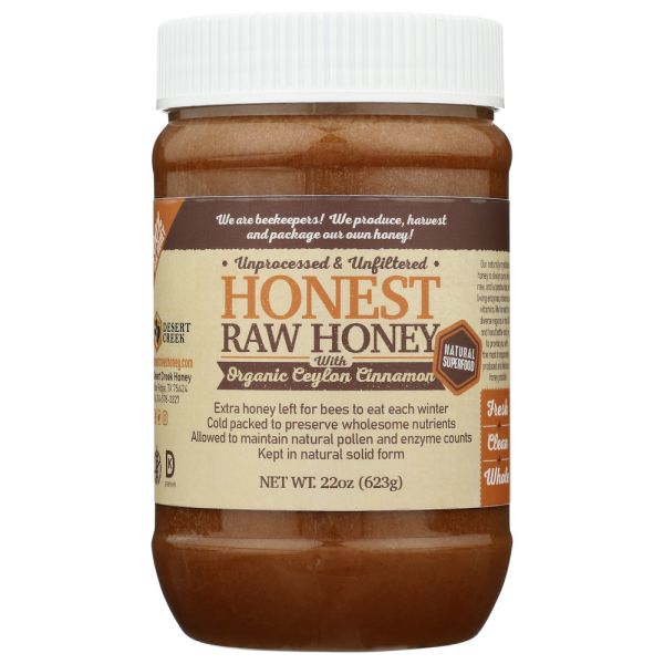 DESERT CREEK HONEY LLC: Honest Raw Honey, 22 fo