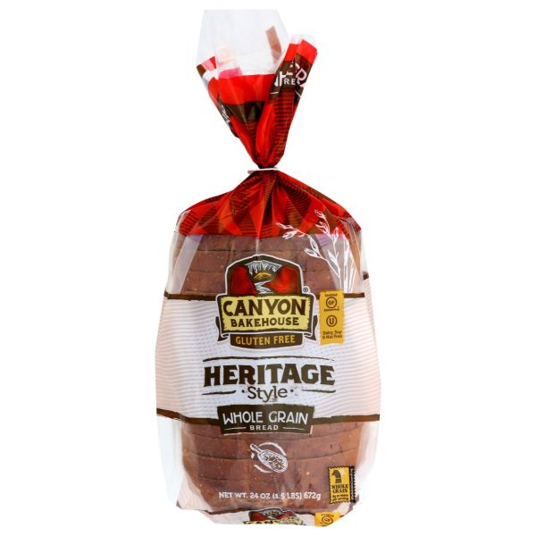 CANYON BAKEHOUSE: Heritage Style Whole Grain Bread, 24 oz