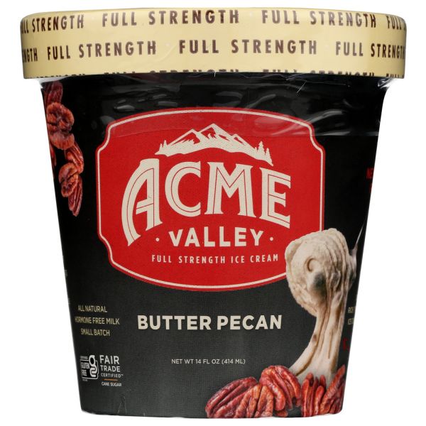 ACME VALLEY: Ice Cream Butter Pecan, 14 oz