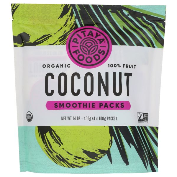 PITAYA PLUS: Organic Coconut Smoothie Packs, 14 oz