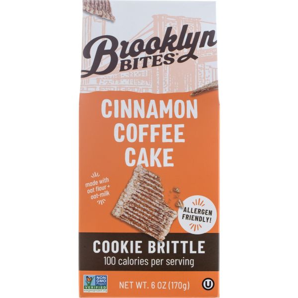 BROOKLYN BITES: Brittle Cookie Cinn Coffe, 6 oz