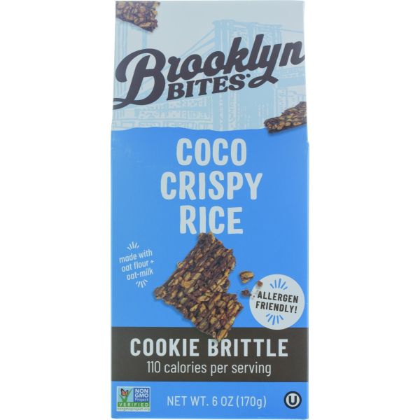 BROOKLYN BITES: Brittle Cookie Coco Crspy, 6 oz