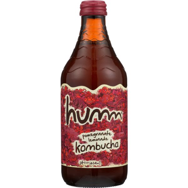 HUMM: Kombucha Pomegranate Lemonade, 14 fo