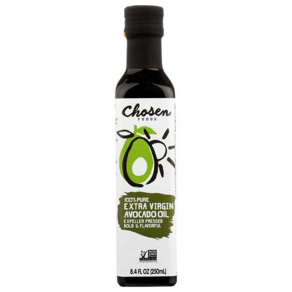 CHOSEN FOODS: 100% Pure Extra Virgin Avocado Oil, 250 ml
