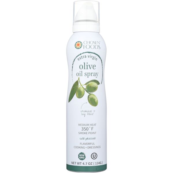 CHOSEN FOODS: Extra Virgin Olive Spray Oil, 4.7 oz