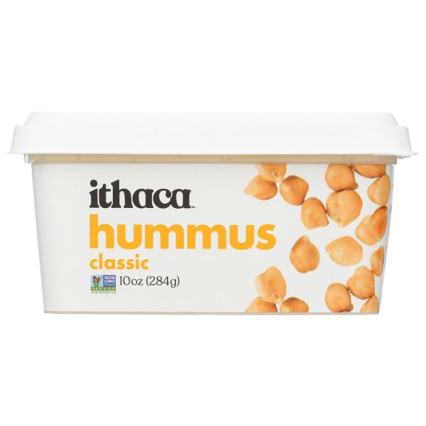 ITHACA COLD CRAFTED: Classic Hummus, 10 oz