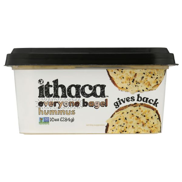 ITHACA COLD CRAFTED: Everyone Bagel Hummus, 10 oz