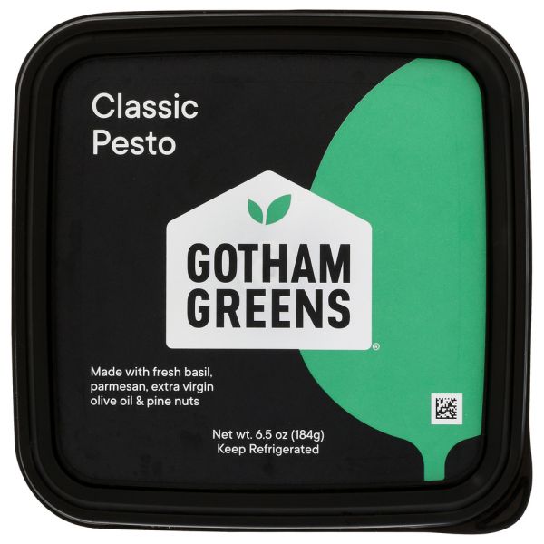 GOTHAM GREENS: Classic Pesto Sauce, 6.5 oz
