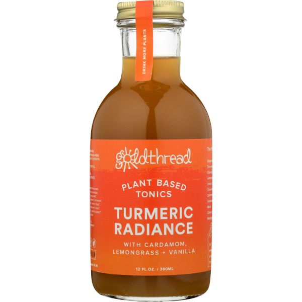 GOLDTHREAD: Turmeric Radiance Tonic, 12 fo