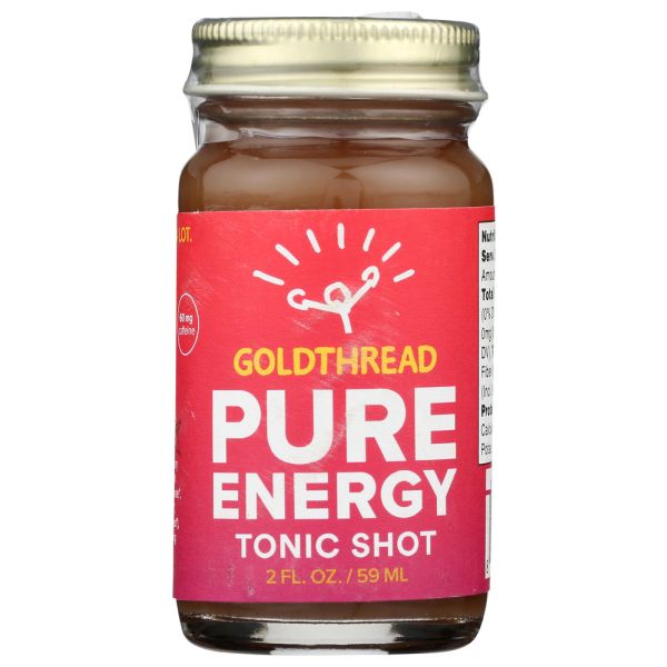 GOLDTHREAD: Pure Energy Tonic Shot, 2 fo