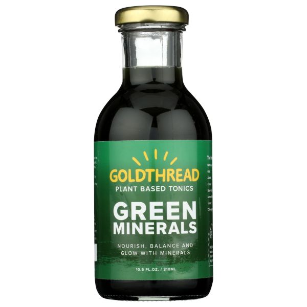 GOLDTHREAD: Green Minerals Plant Based Tonic, 10.5 fo