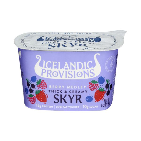 ICELANDIC PROVISIONS: Berry Medley Skyr Yogurt, 5.30 oz