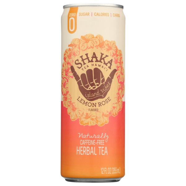 SHAKA TEA: Tea Herbal Lemn Rose Rtd, 12 fo
