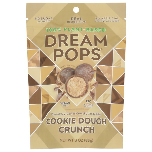 DREAM POPS: Bites Choc Crnch Cke Doh, 3 oz