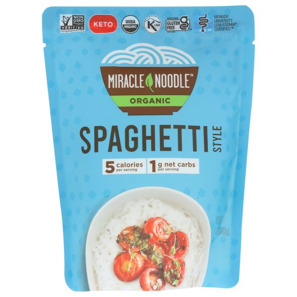 MIRACLE NOODLE: Ready To Eat Spaghetti, 7 oz