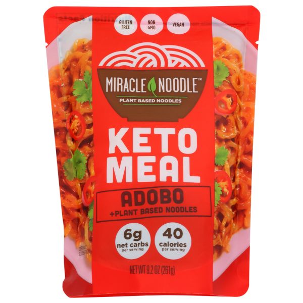 MIRACLE NOODLE: Keto Meal Adobo, 9.2 oz