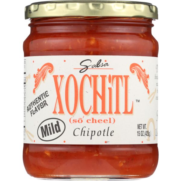 XOCHITL: Chipotle Salsa Mild, 15 oz