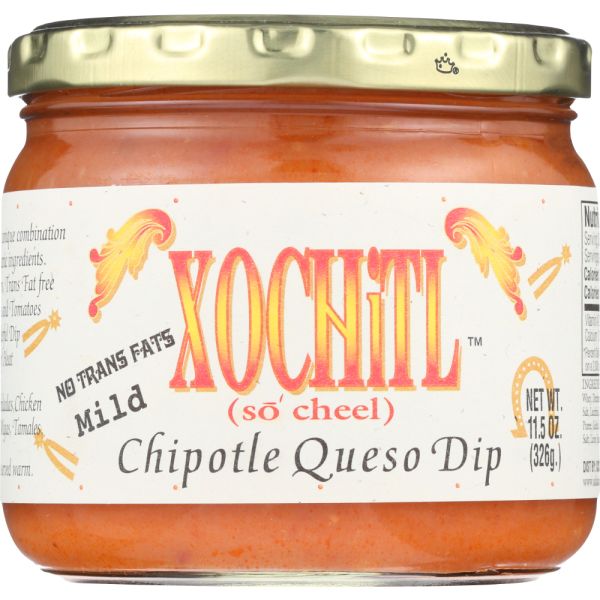 XOCHITL: Dip Queso Chipotle Mild, 11.5 oz