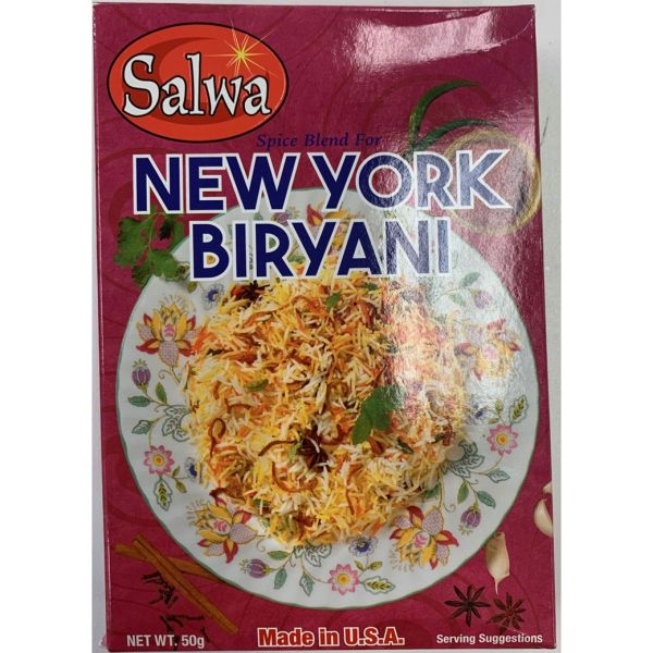SALWA: New York Biryani Packet Spice, 1.76 oz