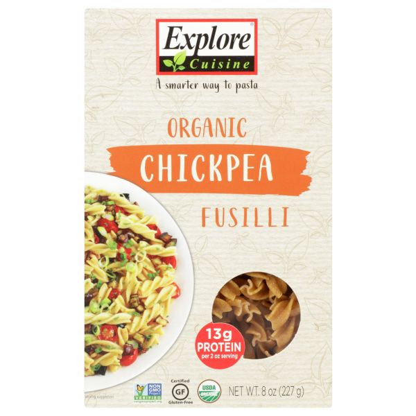 EXPLORE CUISINE: Chickpea Fusilli Pasta, 8 oz