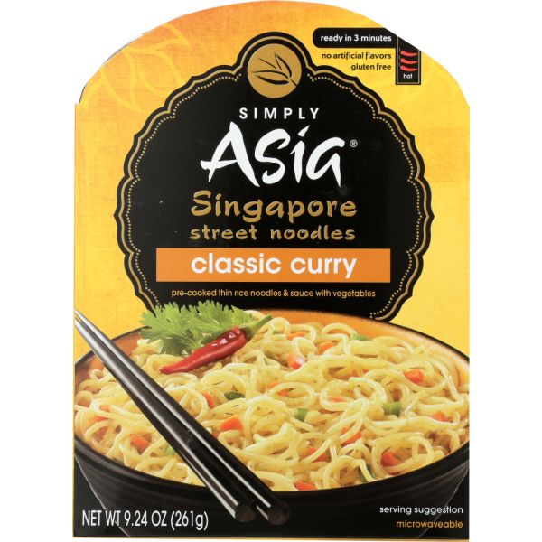 SIMPLY ASIA: Noodle Classic Curry, 9.24 oz