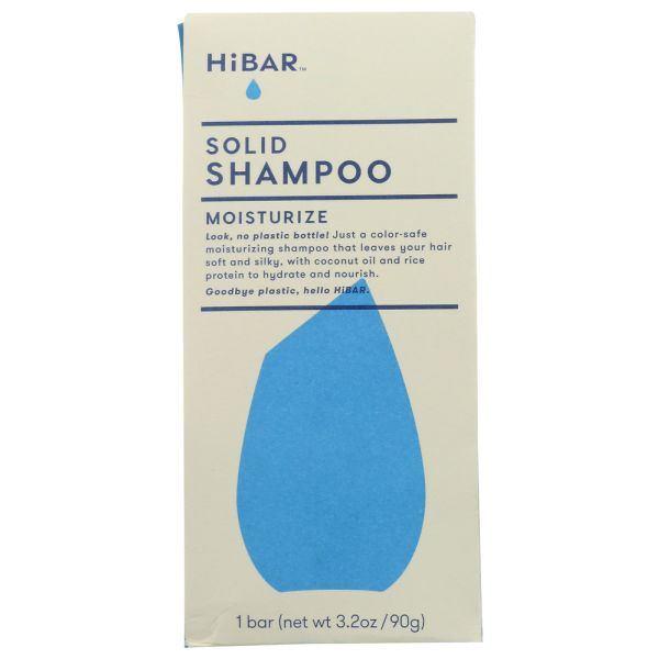 HIBAR: Solid Shampoo Moisturize, 3.2 oz