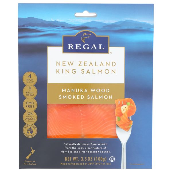 REGAL KING SALMON: Salmon Manuka Smkd Wood, 3.5 oz