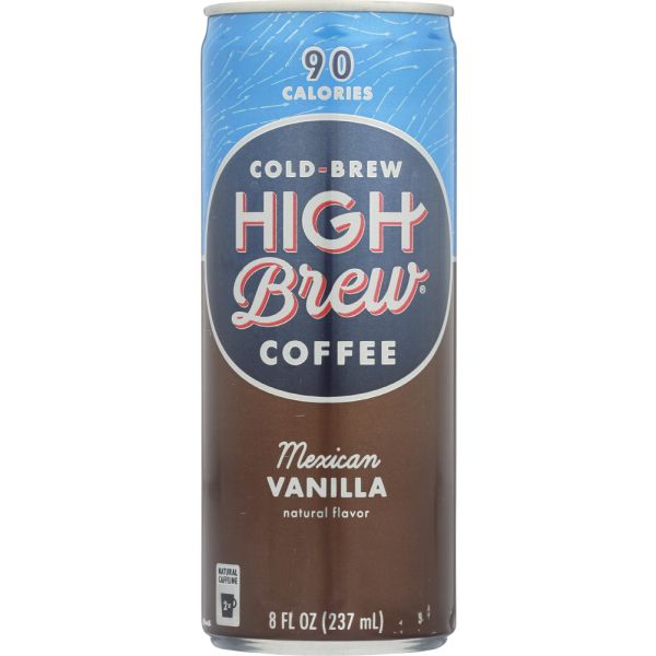 High Brew Coffee Mexican Vanilla, 8 Oz