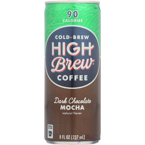 High Brew Coffee Dark Chocolate Mocha, 8 Oz