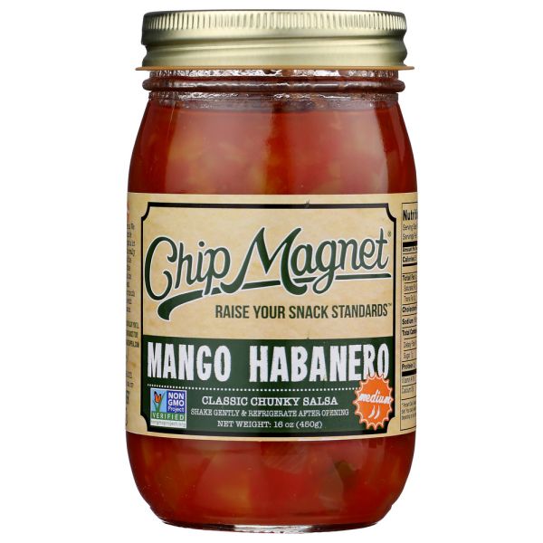 CHIP MAGNET: Salsa Mango Habanero, 16 oz