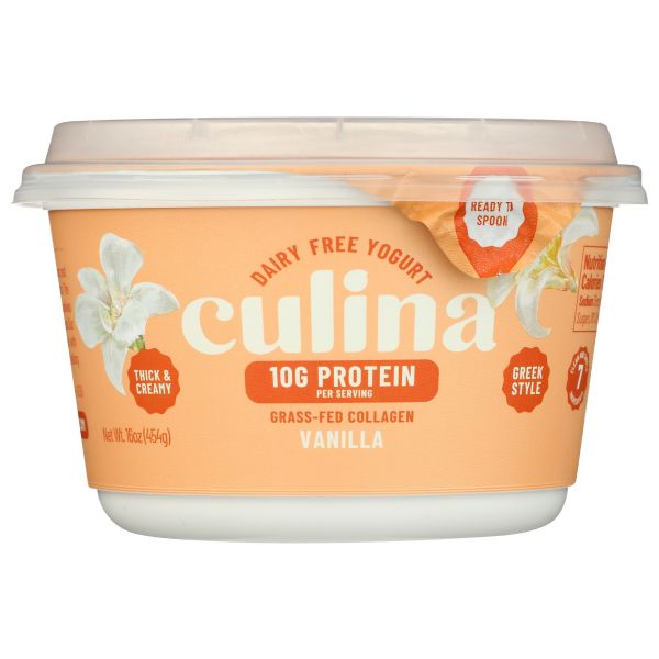 CULINA: Vanilla Protein Coconut Yogurt, 16 oz